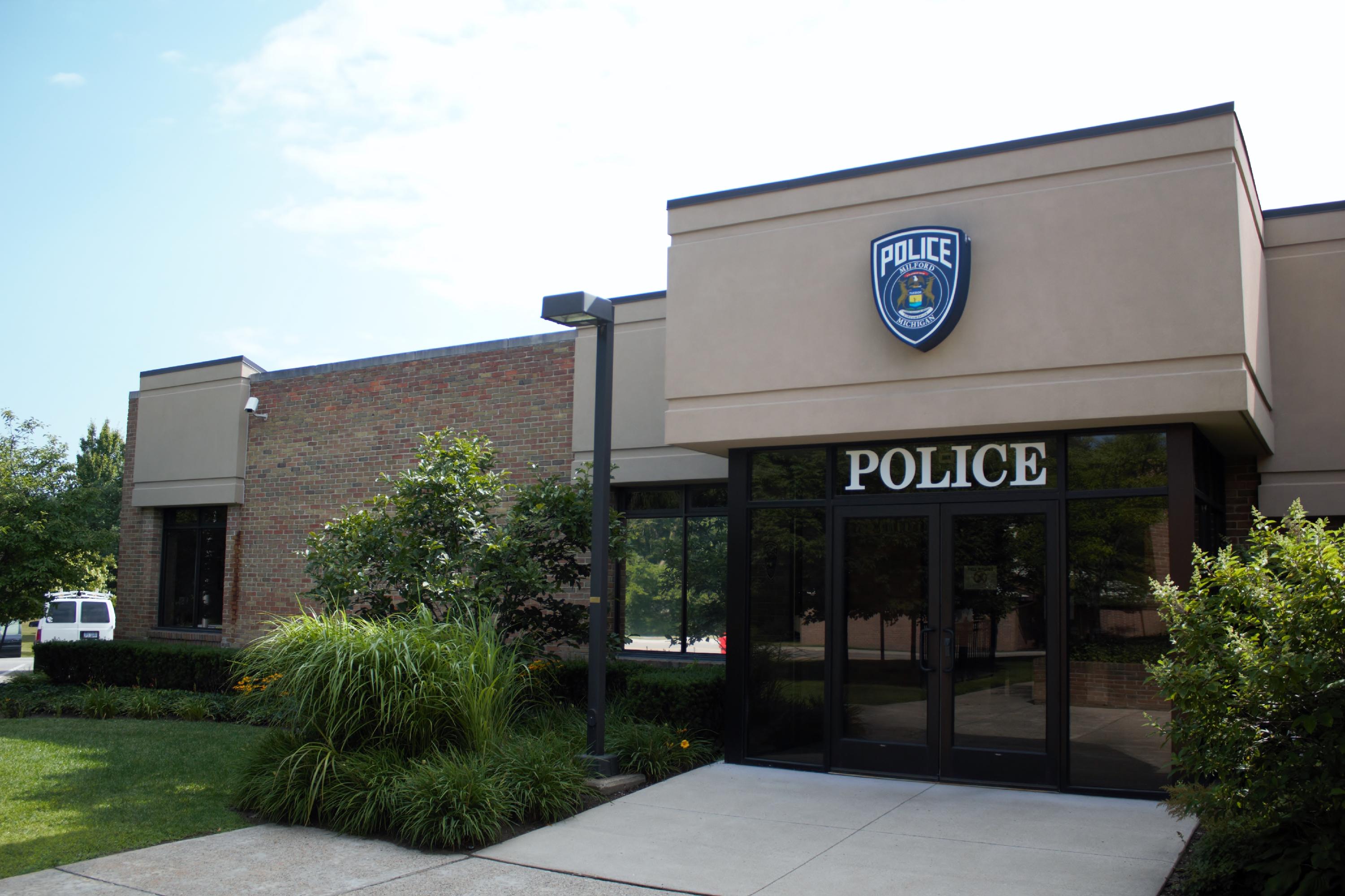 Police Department Entrance